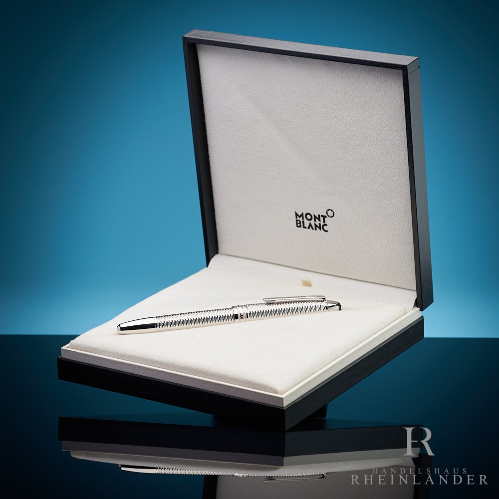 Montblanc Meisterstück Solitaire LeGrand Geometry Platinum