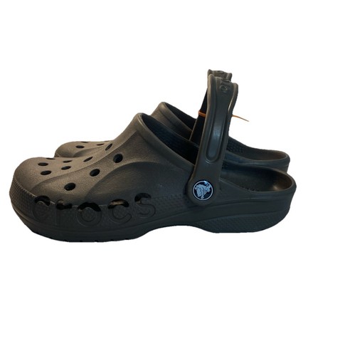 Crocs Unisex Women's Size 7 And Men's Size 5 Classic Black Clogs NWOT - Picture 4 of 5