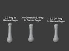SHF Games Begin Goku Conversion Pegs - READ DESCRIPTION!