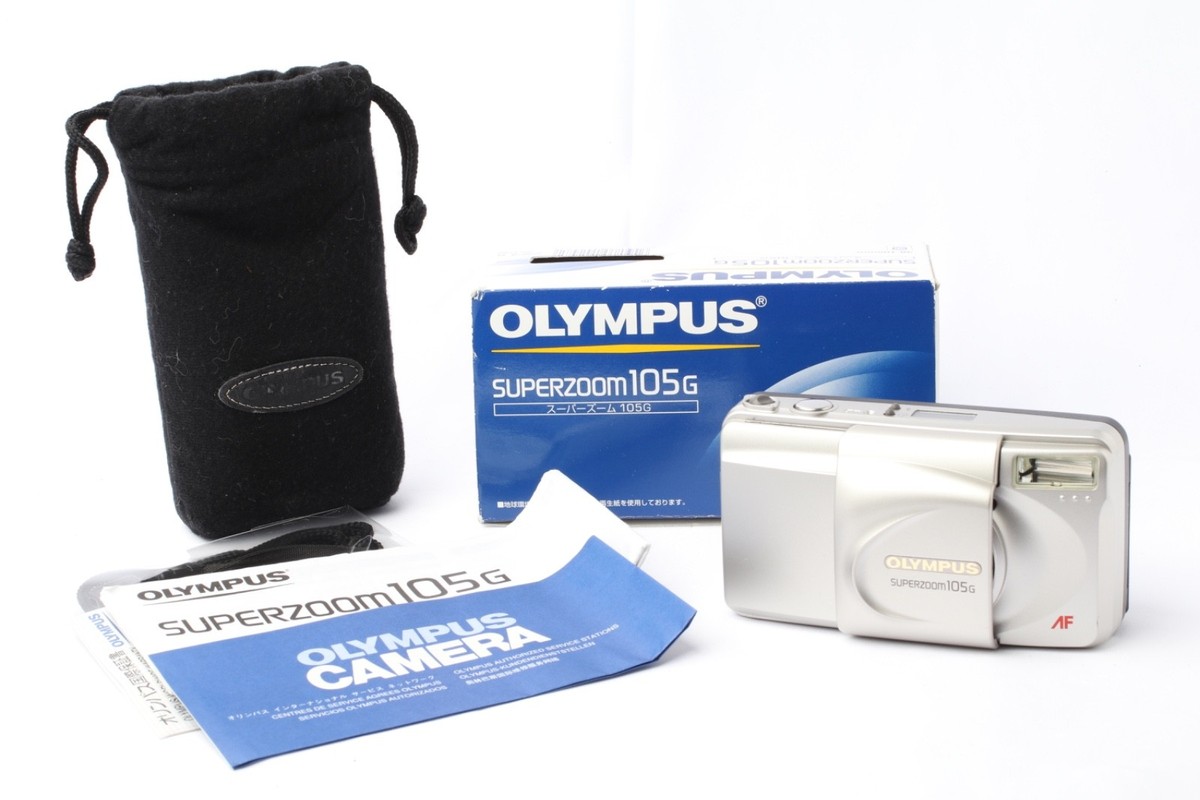 【MINT 完動品】OLYMPUS SUPERZOOM 105G フィルムカメラ OLYMPUS μ ZOOM 105 deluxe フィルムカメラ