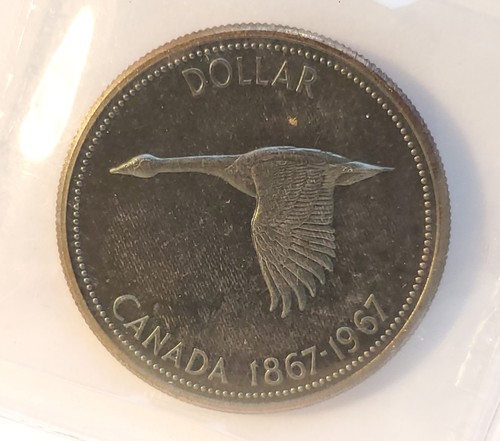1967 CANADA SILVER DOLLAR - SPECIMEN - ICCS CERTIFIED SP67 - QEII 1 DOLLAR - Bild 5 von 9