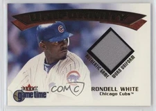 2001 Fleer Game Time Uniformity Rondell White