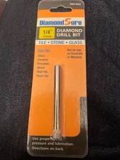 1/4 Diamond Drill Bit, diamondsure, New,fiberglass glass limestone marble 6.5mm