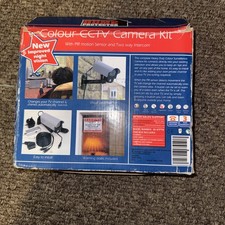 HOME PROTECTOR COLOUR CCTV CAMERA KIT - SCART SOCKET /12 V POWER SUPPLY - NWOT