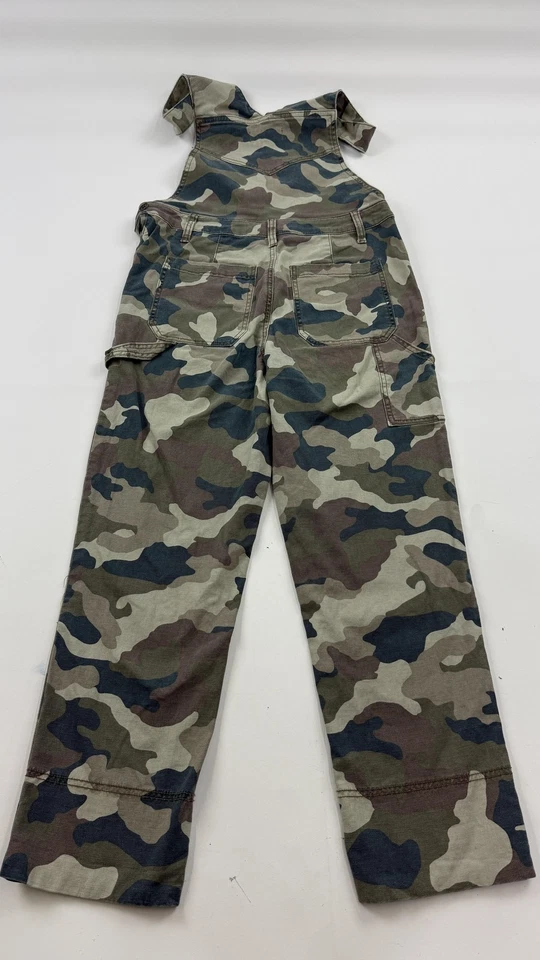 Anthropologie Overalls Womens 2 Camo Bib Utility Carpenter Pockets Workwear - Image 4 of 4