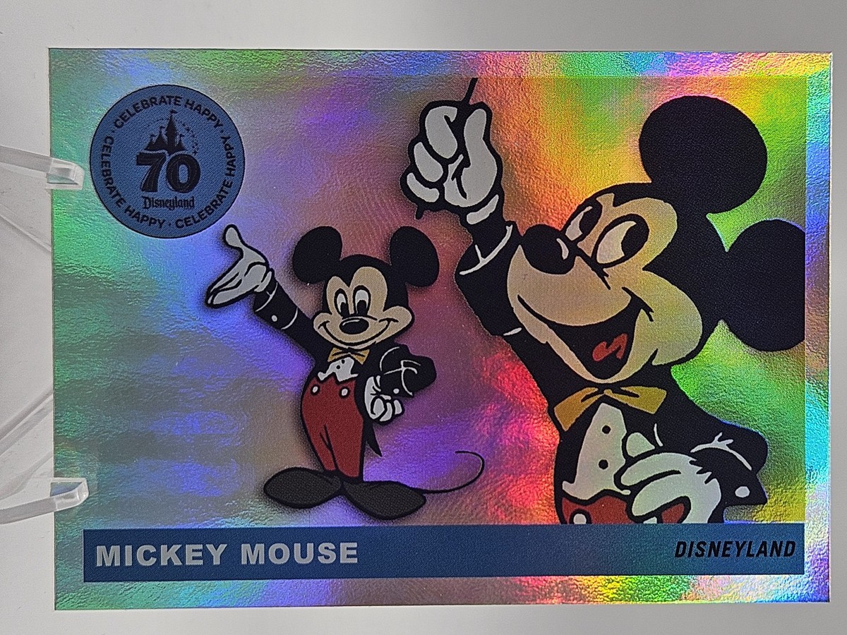 2025 Topps Disneyland 70th #T55-26 Mickey Mouse 1955 Icons Foil | eBay