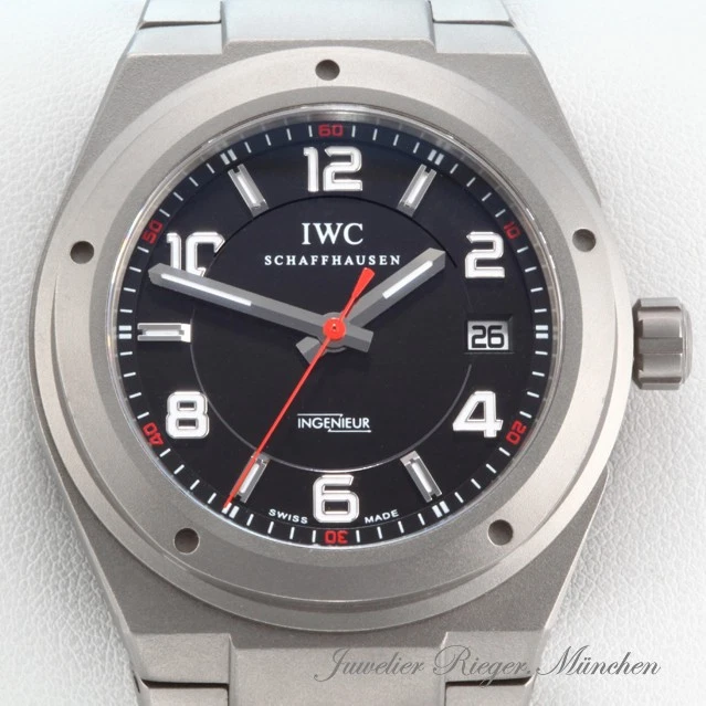 IWC Ingenieur AMG 42 mm Titian 2007 IW322702 Automatik Titanium Herren - Bild 1 von 1