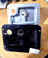 Lot Of 2 Two Locking Tee Handle Compartment Latches