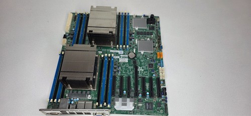 SuperMicro X10DR4-CT E-ATX Motherboard w/ 2x Xeon E5-2620 v4 2.1GHz No Memory - Picture 2 of 8