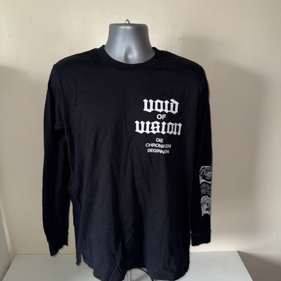 Void Of Vision Metalcore Langarm T-Shirt L Schwarz Band Merch Grafik