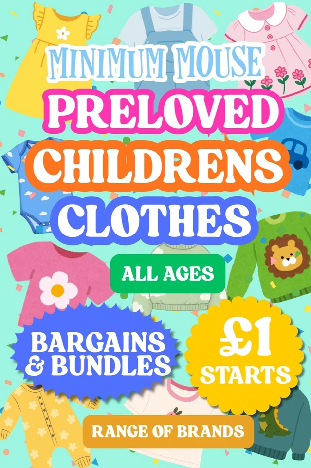 Preloved Children's Clothes - £1 starts - range of ages and brands!