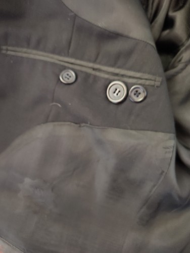 Supreme Custom Tailor Black Pinstripe 2 Piece Suit - Picture 5 of 18