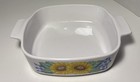 Corning Ware “Sunsations” Sunflowers A-1-B  Casserole 1 Liter USA Excellent Cond — photo 2