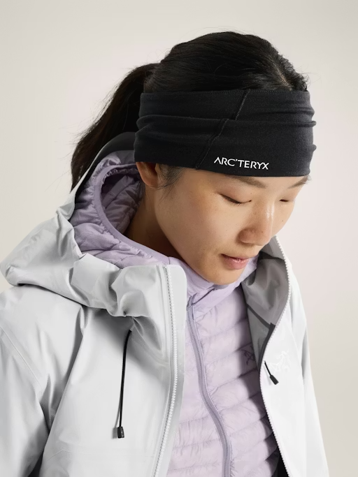 Arc'teryx Satoro Merino Headband Black/Arctic Silk | eBay
