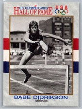 Babe Didrikson 1991 Impel U.S. Olympic Hall of Fame USA #6