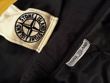 STONE ISLAND Caban Blu Doppiopetto - Giacca Lana Junior 14a - Taglia S adulto