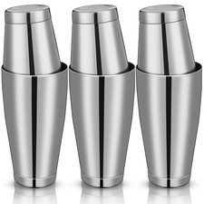 Cocktail Shakers Professional Bar Shaker Boston Stainless Steel 18 28 Oz 6PC
