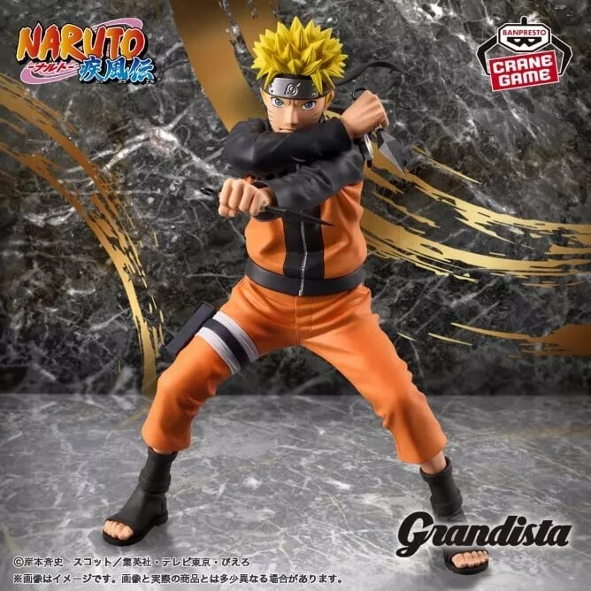 BANPRESTO NARUTO Shippuden Grandista NARUTO UZUMAKI Figure Japan