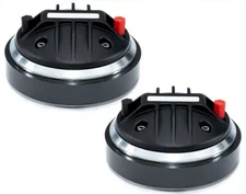 2x B&C DE250TN 1" Titanium Compression Driver 8-Ohm 2/3-Bolt 120W ( DRV250TN8M )