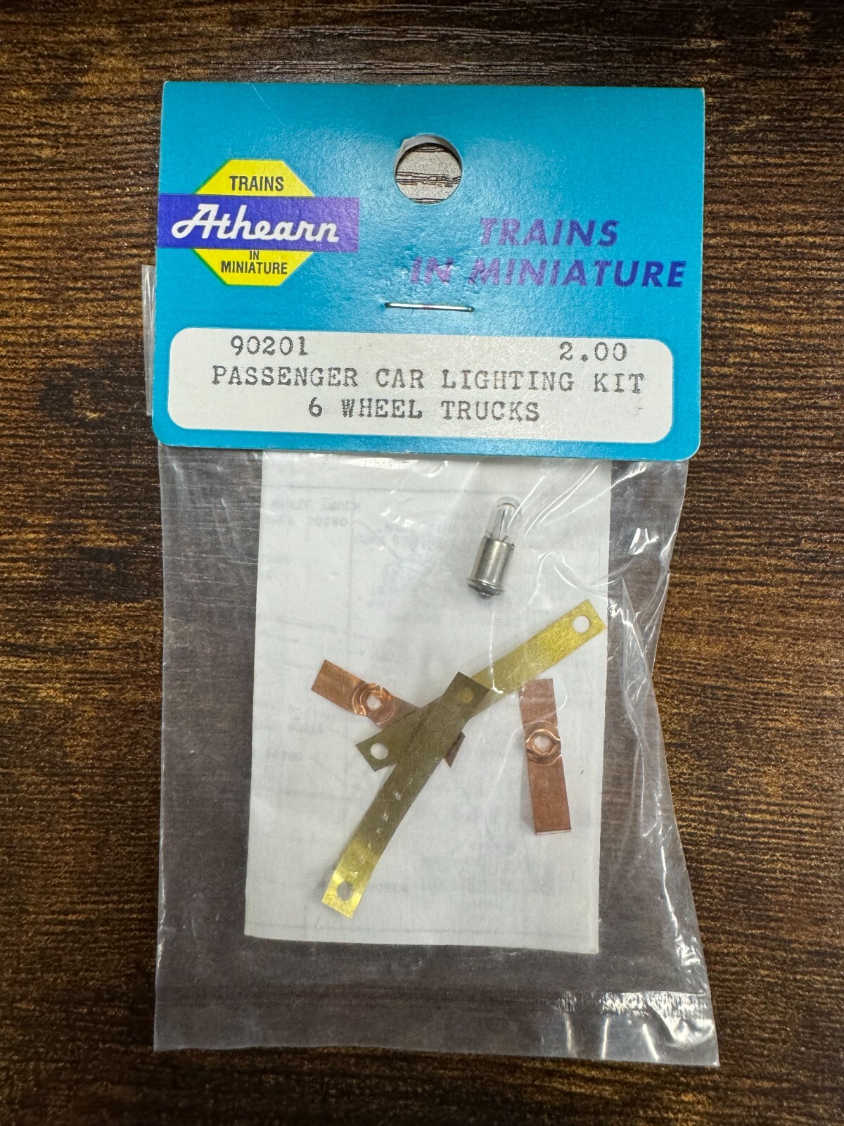 Athearn 90201 Passenger Car Lighting Kit 6 wheel trucks eBay