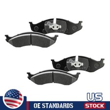 For Jeep Grand Cherokee Comanche Wrangler Front Disc Ceramic Brake Pads