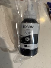 Genuine Epson 502 Black Ink Bottle for ET-2700 ET-2750 ET-3700 ET-3750 New 02