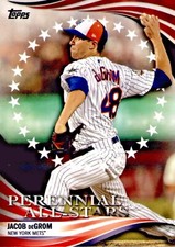 2019 Topps Update Jacob DeGrom Perennial All Stars #PAS-48 - New York Mets