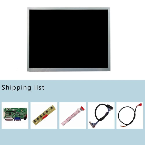 DVI VGA LCD Controller Board 12.1inch LQ121S1LG73 800x600 LCD Screen - Picture 4 of 5