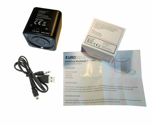 Bluetooth Altoparlante Mini MP3-Player per Mobile Smartphone IPHONE IPAD Scatola - Zdjęcie 6 z 7
