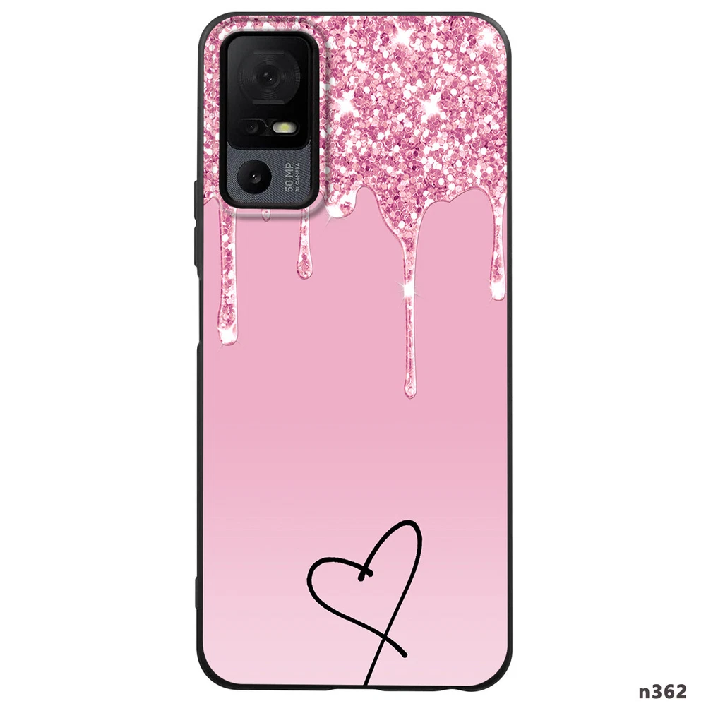 Phone Case For TCL 40 50 XL 501 503 T-Mobile Revvl 7 Girl Gorgeous Printed Cover
