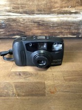 NICE Pentax IQZoom 80-E 35mm Point  Shoot Film Camera 38-80mm Zoom Lens W/ Case
