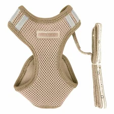 Voyager Pet Puppy Dog HARNESS with LEASH Soft Mesh Walk Collar Vest XS-L-XL