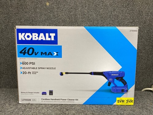 KOBALT 600-PSI RUBBER PRESSURE WASHER 