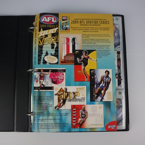 Select Ovation 2004 Series 2 AFL Trading Card Set in Folder w/ Inserts - Picture 3 of 20