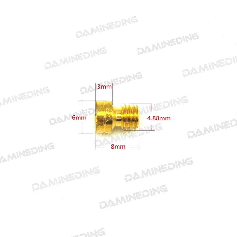 CARBURADOR DE CARBONO 99101-393 CHORRO PRINCIPAL #120 para 18-4524 Foto 2 de 4