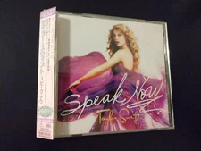 TAYLOR SWIFT Speak Now Japan CD UICO 1200 w/2 Bonustracks for Japan +OBI