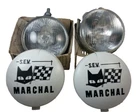 Pair Of Fog Lights Compatible With Sev Marchal Starlux 709