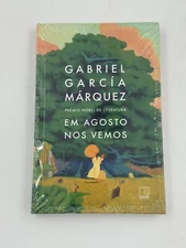 EM AGOSTO NOS VEMOS GABRIEL GARCÍA MÁRQUEZ NPW LAL MVB Brasil 2024 LIVRO LACRADO