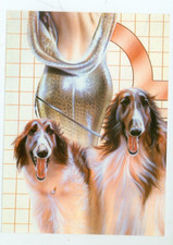 DOG-BORZOIS BY MARTIN ALTON-(DOG-110*)