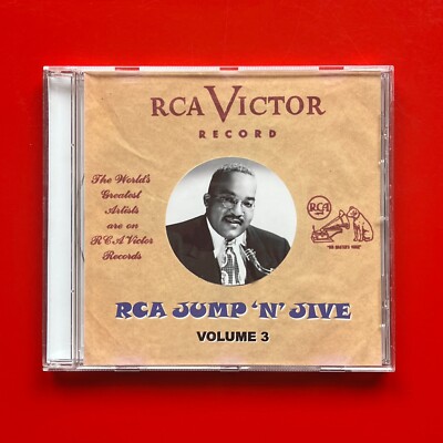 RCA VICTOR JUMP 'N' JIVE VOL 3 · VA · OFFICIAL CD · early Rhythm and Blues