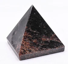 55mm Deep Red Garnet Pyramid Polished Natural Gemstone Crystal Mineral - India