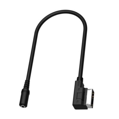 Music Media Interface Cable MMI AMI AUX 3.5mm Female Jack for Benz A GLA Audio
