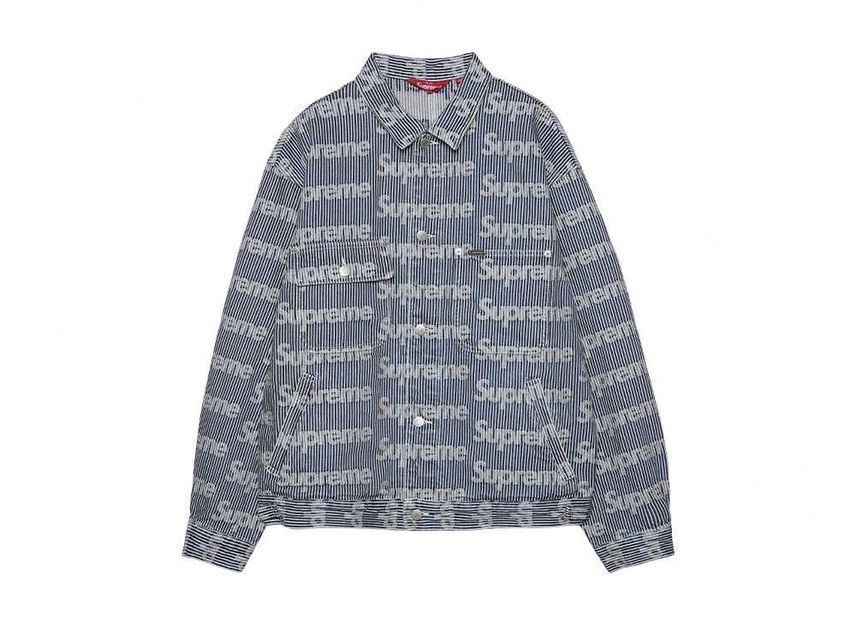 Supreme Denim Chore Trucker Jacket Stripe | eBay Supreme Denim Chore Trucker Jacket Stripe | eBay