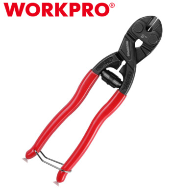WORKPRO 8'' Bolt Cutter Mini Compact Size Bolt Cutter Cutting Wire Cables Chains