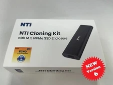 NTI Cloning Kit | M.2 NVMe SSD Enclosure Case Included | Software Download