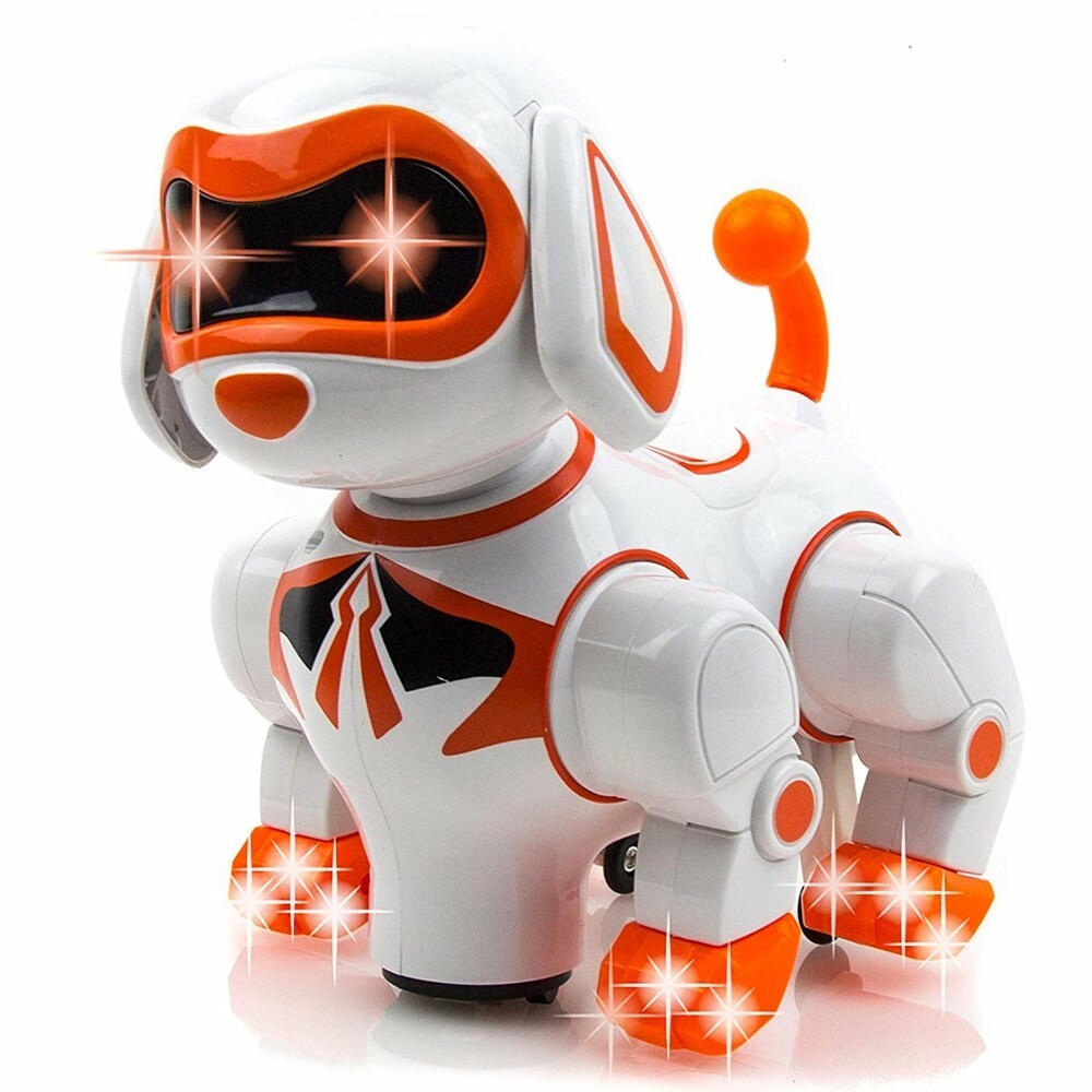 robot dog toy teksta