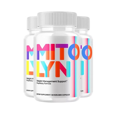 3-Pack Mitolyn Capsules, Advanced Weight Loss Support Supplement - 180 Capsules