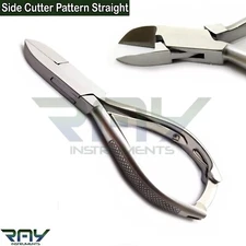Podiatry Heavy Duty Thick Toe Nails Clipper Side Cutter Pattern Handle Straight