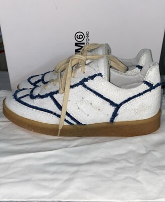 MM6 Maison Margiela Sneakers Women Size EU 37 Leather White MM6 Maison Margiela Sneakers Women Size EU 37 Leather White