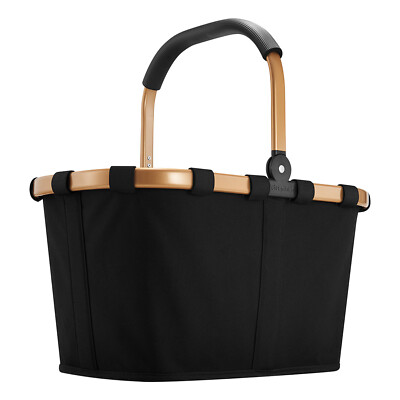 reisenthel carrybag frame schwarz gold 22 Liter Einkaufskorb